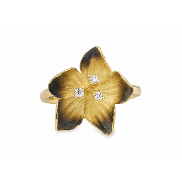 The Willow™ Diamond Flower Ring CMS Fine Jewelers Wooster, OH