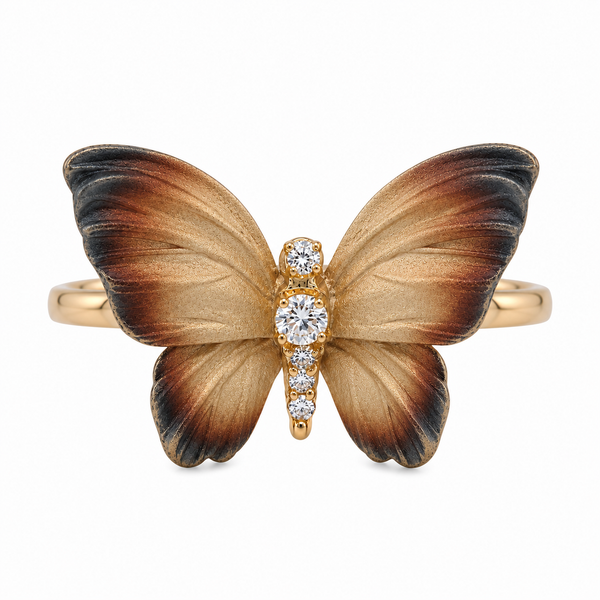 The Mariposa™ Diamond Butterfly Ring CMS Fine Jewelers Wooster, OH