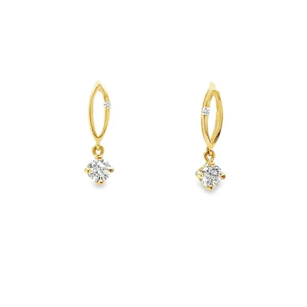 Dancing Light Earrings Image 2 CMS Fine Jewelers Wooster, OH