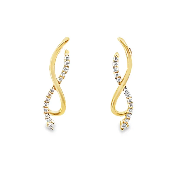 Golden Drift Studs CMS Fine Jewelers Wooster, OH
