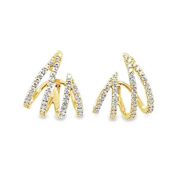 Golden Crest Studs CMS Fine Jewelers Wooster, OH