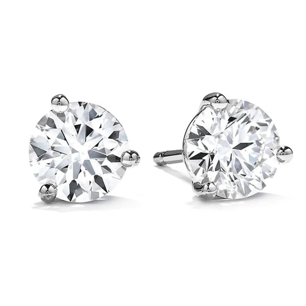 Eternal Radiance Diamond Studs – White Gold (1.51 CT) CMS Fine Jewelers Wooster, OH