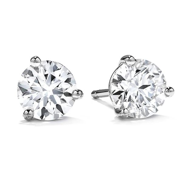 Eternal Radiance Diamond Studs – White Gold CMS Fine Jewelers Wooster, OH