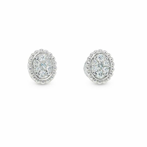Oval Grace Diamond Studs CMS Fine Jewelers Wooster, OH