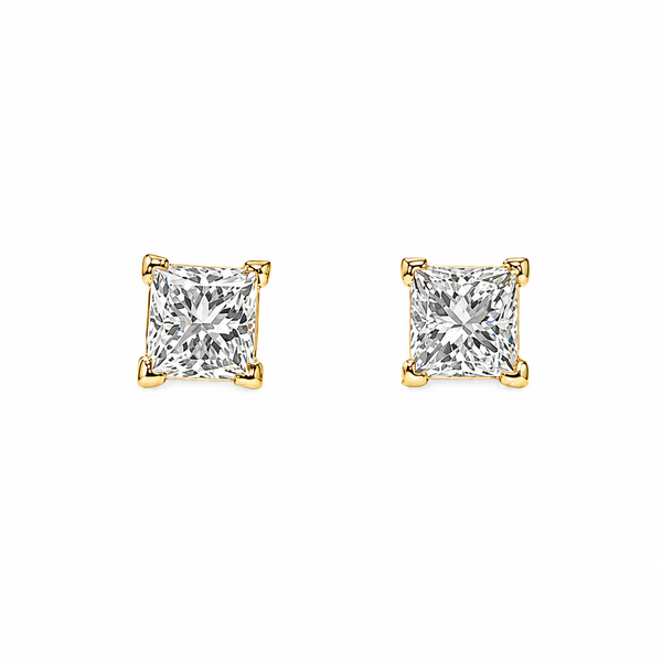 The Kensington™ Princess Diamond Stud Earrings CMS Fine Jewelers Wooster, OH