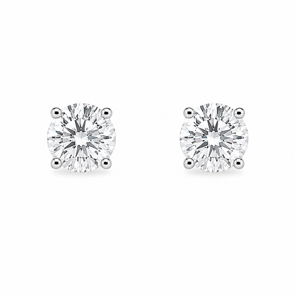 The Charlotte™ Diamond Stud Earrings – 14K White Gold | 0.79 CTW CMS Fine Jewelers Wooster, OH