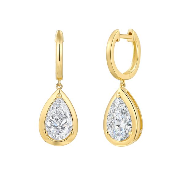 The Anastasia™ Pear Diamond Earrings CMS Fine Jewelers Wooster, OH