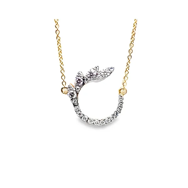 Diamond Dew Petal Pendant CMS Fine Jewelers Wooster, OH