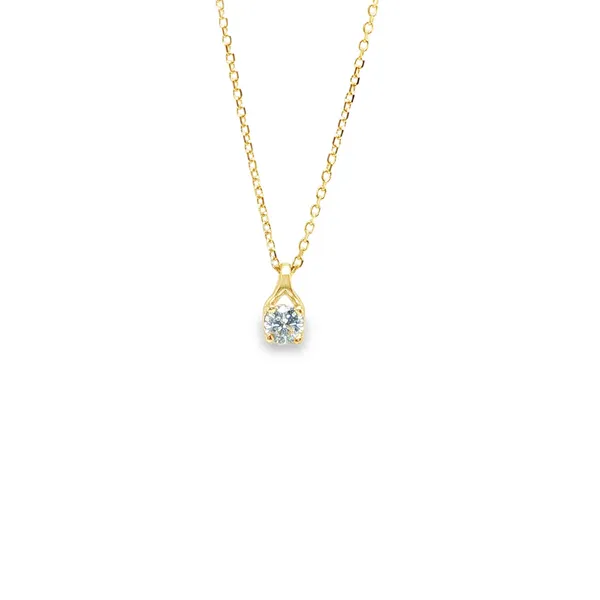 Golden Harmony Diamond Pendant 0.24ct CMS Fine Jewelers Wooster, OH