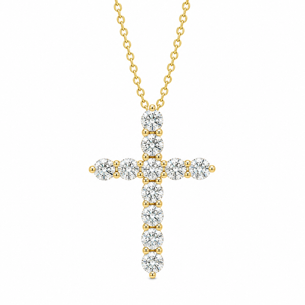 Eternal Light Diamond Cross Pendant CMS Fine Jewelers Wooster, OH