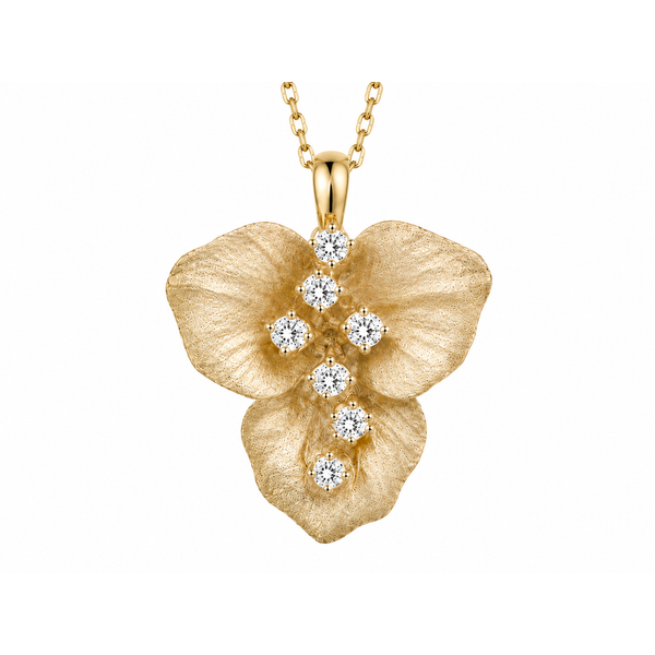 The Petal™ Diamond Pendant CMS Fine Jewelers Wooster, OH