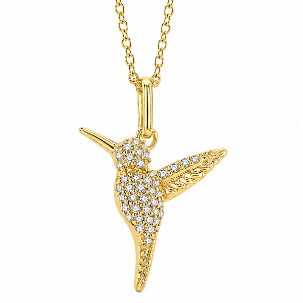 The Hummingbird™ Diamond Pendant CMS Fine Jewelers Wooster, OH