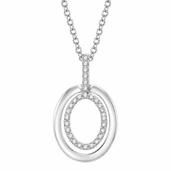 The Infinity™ Diamond Circle Pendant CMS Fine Jewelers Wooster, OH