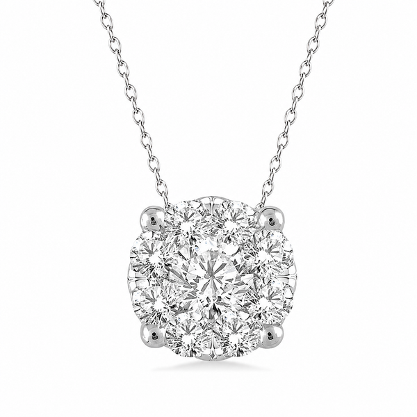 The Luminary™ Diamond Cluster Pendant CMS Fine Jewelers Wooster, OH