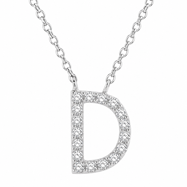 The Signature™ Diamond Initial Pendant CMS Fine Jewelers Wooster, OH
