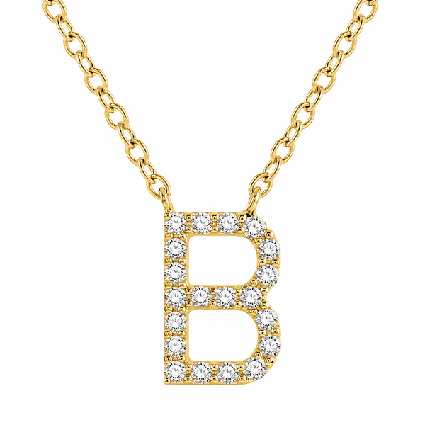 The Signature™ Diamond Initial Pendant CMS Fine Jewelers Wooster, OH