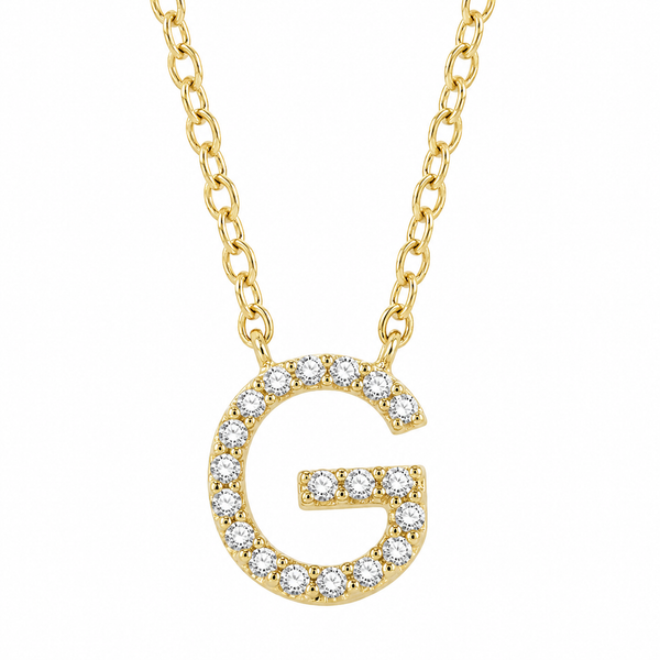 The Signature™ Diamond Initial Pendant CMS Fine Jewelers Wooster, OH