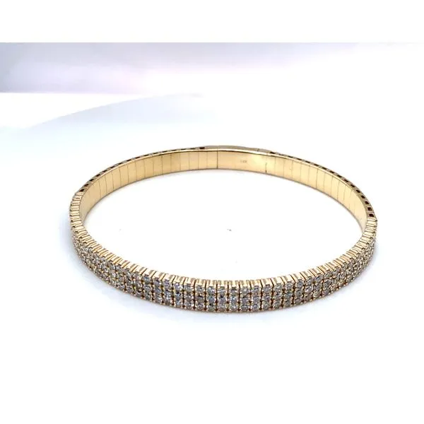 Eternal Radiance Bangle Image 2 CMS Fine Jewelers Wooster, OH