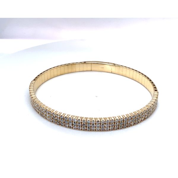 Eternal Radiance Bangle Image 2 CMS Fine Jewelers Wooster, OH