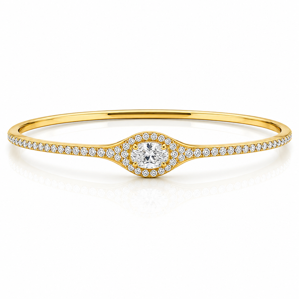 The Isabella™ Oval Diamond Flex Bracelet CMS Fine Jewelers Wooster, OH