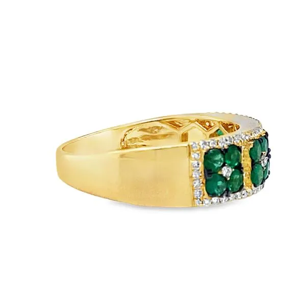 Verdant Flame Ring Image 2 CMS Fine Jewelers Wooster, OH