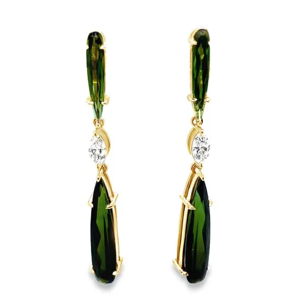 Green Tears Earrings CMS Fine Jewelers Wooster, OH