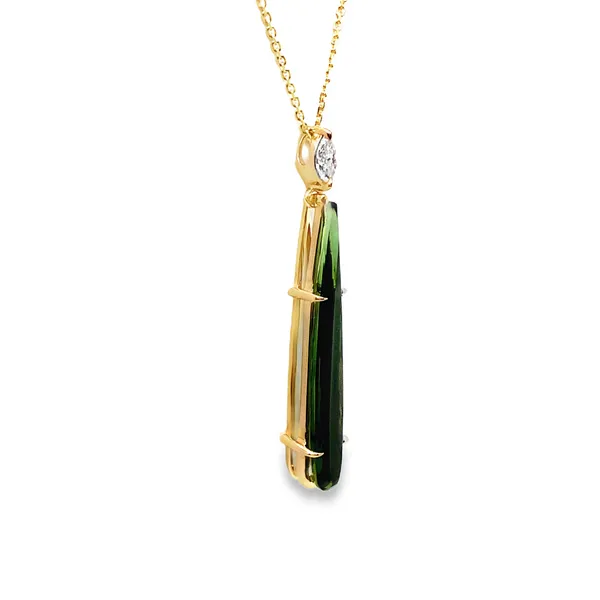 Green Tears Pendant Image 3 CMS Fine Jewelers Wooster, OH
