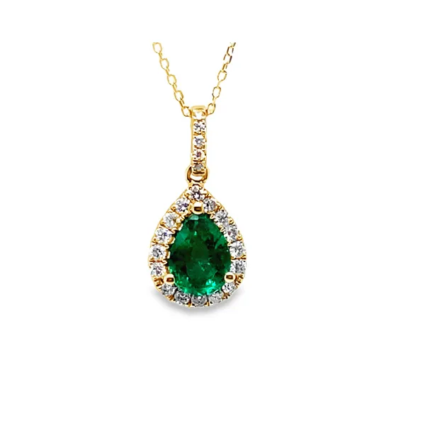 Verdant Halo Pendant CMS Fine Jewelers Wooster, OH