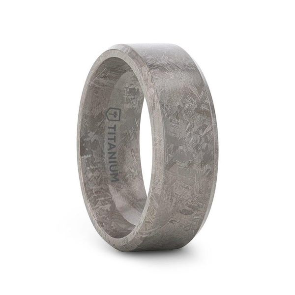 ASTRAIOS Titanium Meteorite Band CMS Fine Jewelers Wooster, OH
