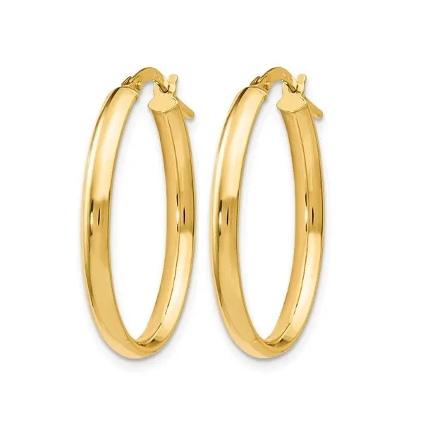 Golden Classic Hoops CMS Fine Jewelers Wooster, OH
