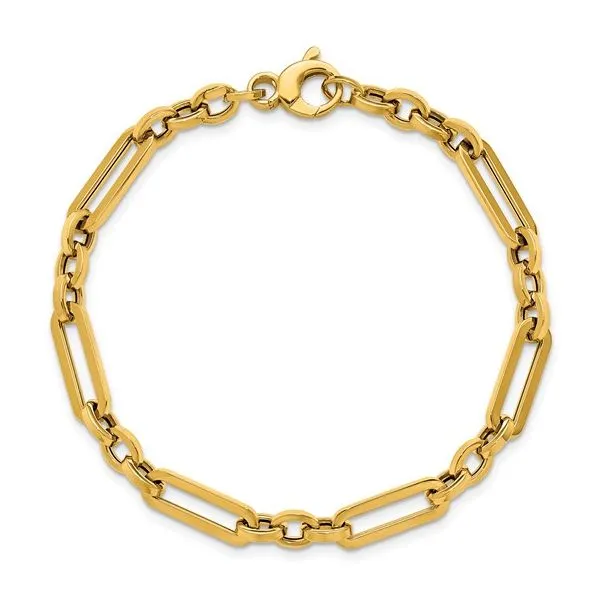 Golden Link Luxe Bracelet Image 2 CMS Fine Jewelers Wooster, OH