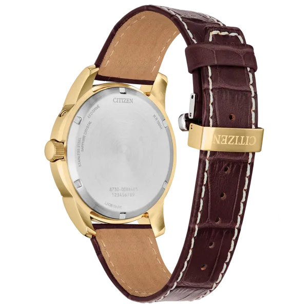 Citizen Calendrier Eco-Drive (Gold-Tone & Moonphase) Image 2 CMS Fine Jewelers Wooster, OH