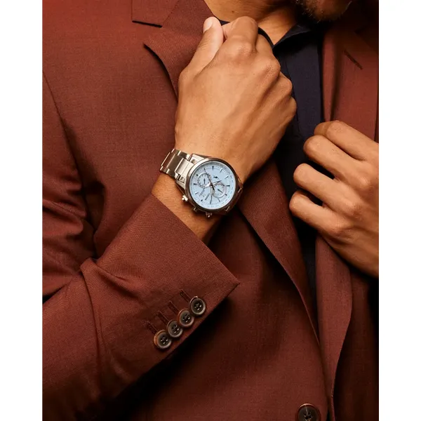 Citizen AT8260 Eco-Drive Atomic Chronograph (Sky Blue Dial) Image 2 CMS Fine Jewelers Wooster, OH