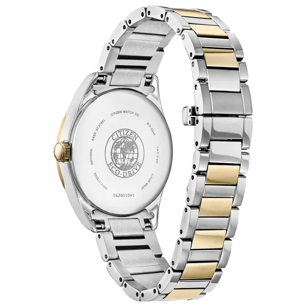 Citizen Arezzo Eco-Drive (Two-Tone Diamond Accent) Image 2 CMS Fine Jewelers Wooster, OH
