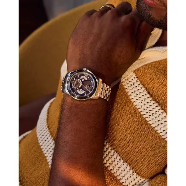 Citizen Calendrier Eco-Drive (Blue Bezel & Moonphase) Image 3 CMS Fine Jewelers Wooster, OH