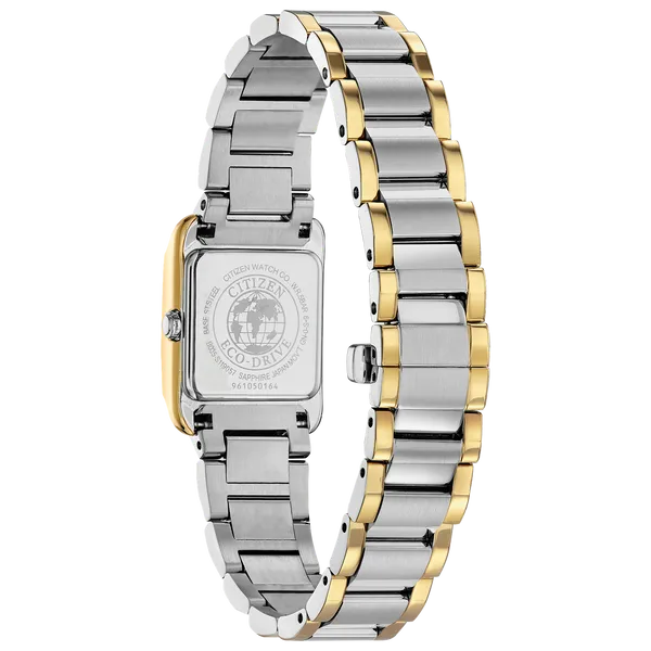 Bianca Ladies’ Two-Tone Watch | Mother-of-Pearl Dial & Sapphire Crystal Image 4 CMS Fine Jewelers Wooster, OH