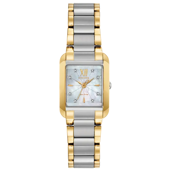 Bianca Ladies’ Two-Tone Watch | Mother-of-Pearl Dial & Sapphire Crystal CMS Fine Jewelers Wooster, OH