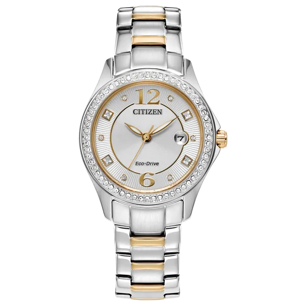 Citizen Crystal Shimmer Eco-Drive (Two-Tone) CMS Fine Jewelers Wooster, OH