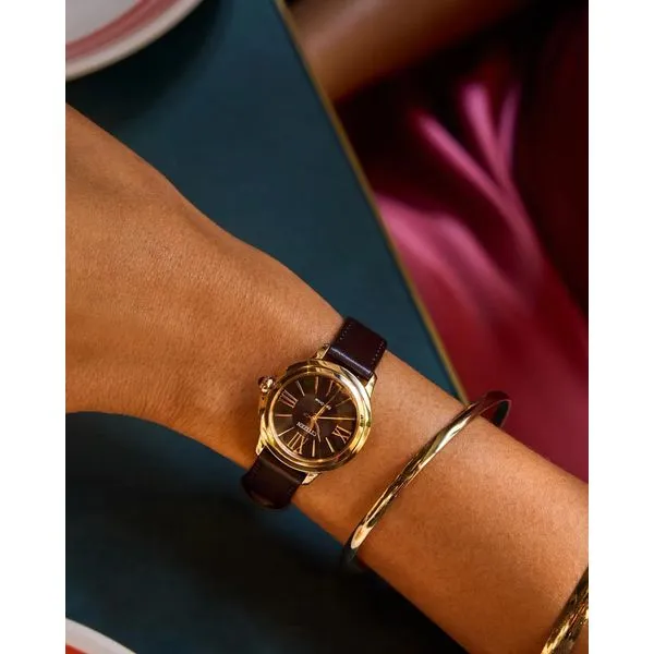 Citizen Ceci Eco-Drive (Two-Tone Rose Gold & Brown Dial) Image 2 CMS Fine Jewelers Wooster, OH