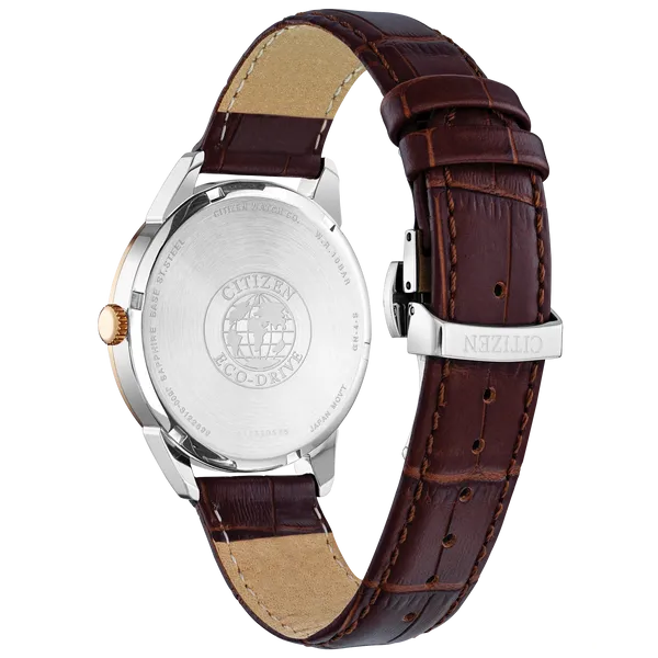 Citizen Rolan Eco-Drive (Rose Gold & Navy) Image 3 CMS Fine Jewelers Wooster, OH