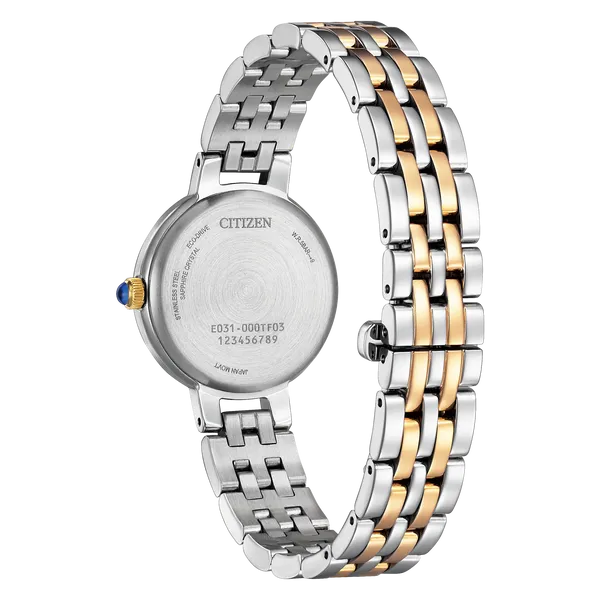 Citizen L Classic Eco-Drive (Two-Tone Rose Gold & Silver) Image 3 CMS Fine Jewelers Wooster, OH