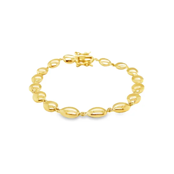 Lemon Luxe – Sterling Silver Bean Bracelet CMS Fine Jewelers Wooster, OH