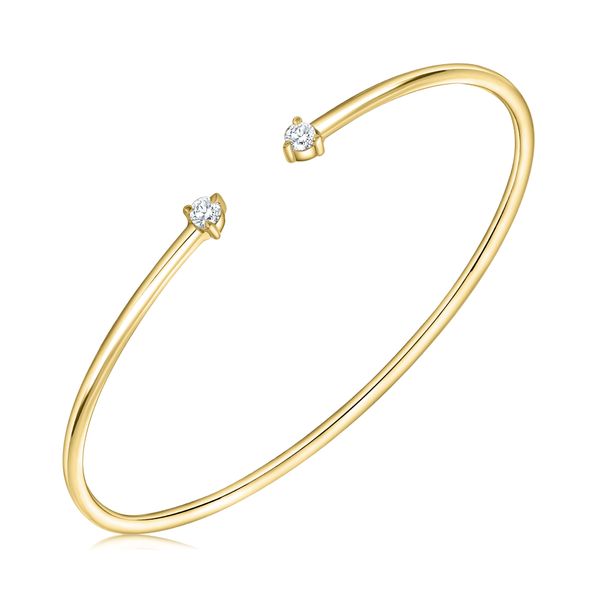 Lustre™ Gold Flex Bangle CMS Fine Jewelers Wooster, OH