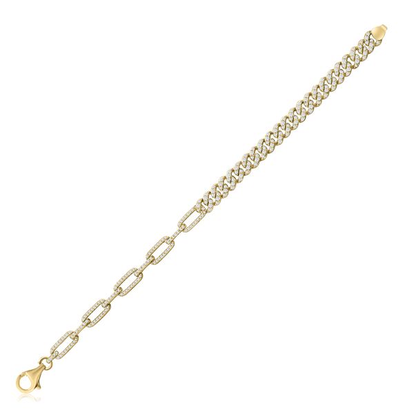 Verona™ Mixed-Link Bracelet CMS Fine Jewelers Wooster, OH