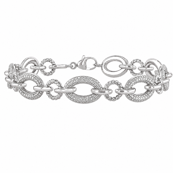 The Verona™ Diamond Oval Link Bracelet CMS Fine Jewelers Wooster, OH