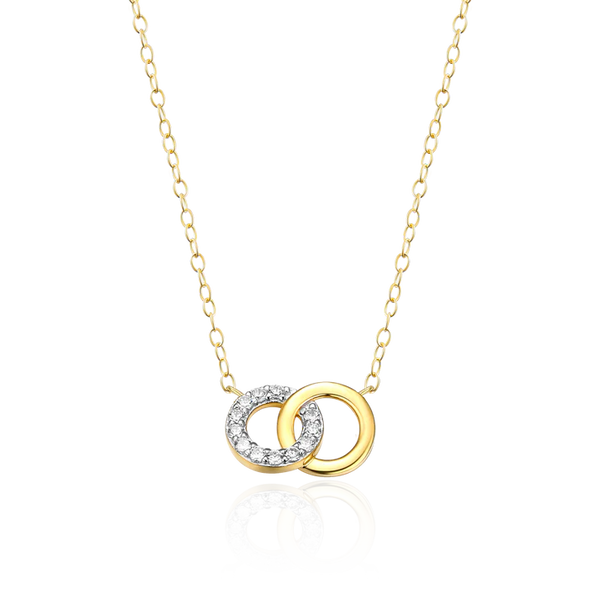 Double Halo Diamond Necklace CMS Fine Jewelers Wooster, OH