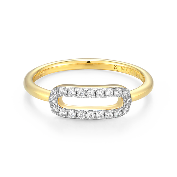 Paperclip Spark Diamond Ring CMS Fine Jewelers Wooster, OH