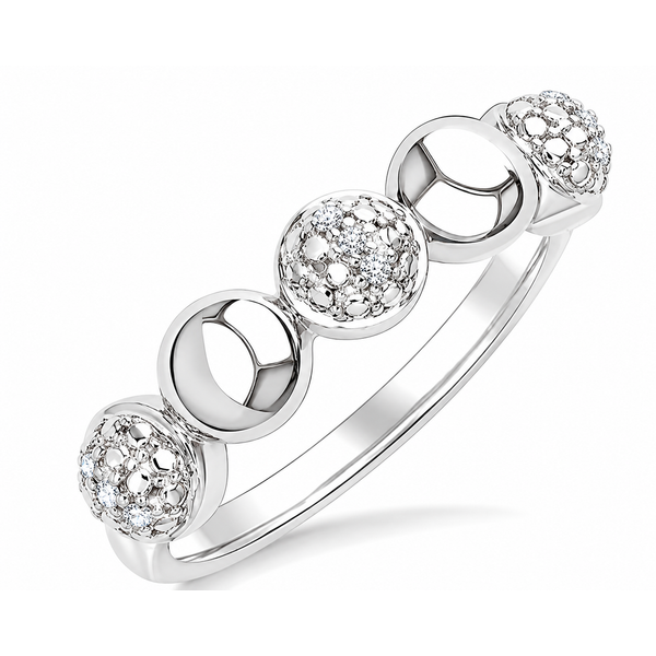 The Brielle™ Diamond Bead Ring CMS Fine Jewelers Wooster, OH