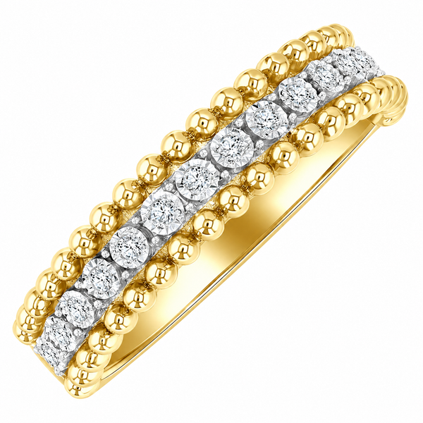 The Beaded Harmony™ Diamond Freeform Ring CMS Fine Jewelers Wooster, OH