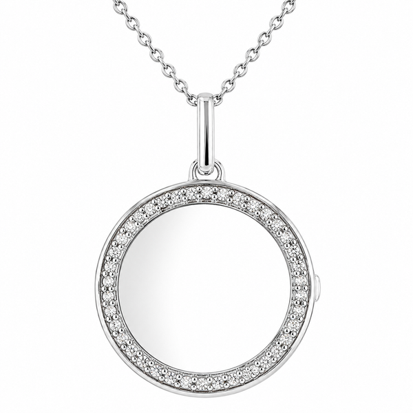 The Everkeep™ Diamond Circle Locket CMS Fine Jewelers Wooster, OH